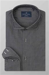 ΑΝΔΡΙΚΟ ΠΟΥΚΑΜΙΣΟ ΜΟΝΟΧΡΩΜΟ SLIM FIT ''ROMEO'' - J111-RY21.02 ΑΝΘΡΑΚΙ OXFORD COMPANY