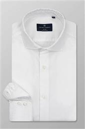 ΑΝΔΡΙΚΟ ΠΟΥΚΑΜΙΣΟ ΜΟΝΟΧΡΩΜΟ SLIM FIT ''SPORT'' - M113-RR21.01 ΛΕΥΚΟ OXFORD COMPANY