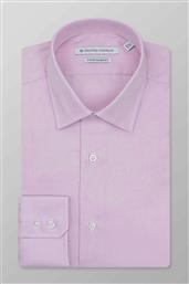 ΑΝΔΡΙΚΟ ΠΟΥΚΑΜΙΣΟ ΜΟΝΟΧΡΩΜΟ SLIM FIT - Z217NIM21.06 ΡΟΖ OXFORD COMPANY