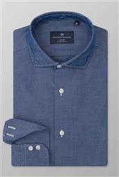 ΑΝΔΡΙΚΟ ΠΟΥΚΑΜΙΣΟ ROMEO SLIM FIT ''SPORT'' - J111-RY21.01 DENIM BLUE ΣΚΟΥΡΟ OXFORD COMPANY