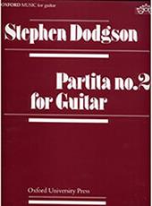 DODGON STEPHEN - PARTITA NO. 2 FOR GUITAR OXFORD UNIVERSITY