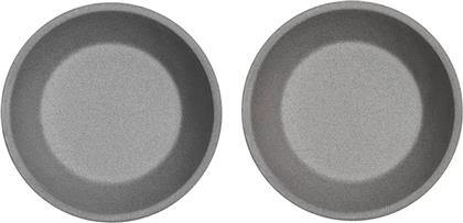 ΣΕΤ ΒΑΘΙΑ ΠΙΑΤΑ YUKA 19 X 19 X 4 CM 2-PACK ΧΡΩΜΑ: ΓΚΡΙ OYOY