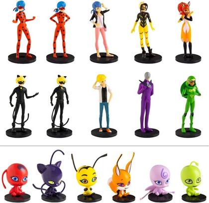 ΦΙΓΟΥΡΕΣ MIRACULOUS PENCIL TOPPERS - 2 ΤΕΜ PMI