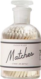 ΣΠΙΡΤΑ ΣΕ ΓΥΑΛΙΝΟ ΒΑΖΟ SAFETY MATCHES 75-PACK PADDYWAX από το ANSWEAR