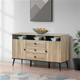 ΜΠΟΥΦΕΣ ZEZAN PAKOWORLD ΣΕ SONOMA-ΑΝΘΡΑΚΙ ΑΠΟΧΡΩΣΗ 140.5X41.5X80ΕΚ - - 123-000259 PAKO WORLD