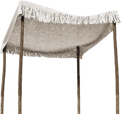 ΔΙΧΤΥ ΣΚΙΑΣΗΣ ROOF PAKOWORLD ΜΑΚΡΑΜΕ ΜΠΕΖ 2X2M - - 220-000007 PAKO WORLD