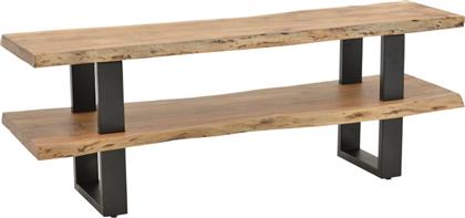 ΕΠΙΠΛΟ ΤΗΛΕΟΡΑΣΗΣ FUJI PAKOWORLD ΜΑΣΙΦ ΞΥΛΟ ΑΚΑΚΙΑΣ ΣΕ ΦΥΣΙΚΗ ΑΠΟΧΡΩΣΗ ΜΕ ΜΑΥΡΑ ΜΕΤΑΛΛΙΚΑ ΠΟΔΙΑ 140X40X52ΕΚ - - 379-000035 PAKO WORLD