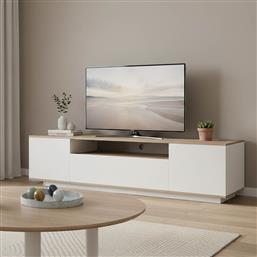 ΕΠΙΠΛΟ ΤΗΛΕΟΡΑΣΗΣ WINEY PAKOWORLD ΣΕ SONOMA-ΛΕΥΚΗ ΑΠΟΧΡΩΣΗ 180X44.5X44.5ΕΚ - - 230-000112 PAKO WORLD