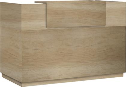 ΓΡΑΦΕΙΟ RECEPTION LOTUS PAKOWORLD ΣΕ ΧΡΩΜΑ ΦΥΣΙΚΟ 140X70X110ΕΚ - - 069-000099 PAKO WORLD