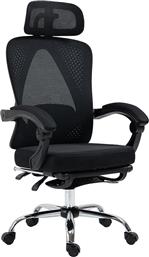 ΚΑΡΕΚΛΑ ΓΡΑΦΕΙΟΥ ΔΙΕΥΘΥΝΤΗ ΜΕ ΥΠΟΠΟΔΙΟ TITAN PAKOWORLD PREMIUM QUALITY ΥΦΑΣΜΑ-MESH ΧΡΩΜΑ ΜΑΥΡΟ - - 256-000003 PAKO WORLD