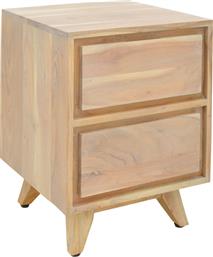 ΚΟΜΟΔΙΝΟ EMIRA PAKOWORLD ΜΑΣΙΦ ΑΚΑΚΙΑΣ ΣΕ ΦΥΣΙΚΗ ΑΠΟΧΡΩΣΗ 40X40X54ΕΚ (ΣΕΤ 2 ΤΕΜΑΧΙΑ) - - 376-000002 PAKO WORLD