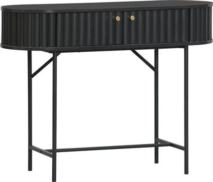 ΚΟΝΣΟΛΑ ZEPLEN PAKOWORLD MDF-ΜΕΤΑΛΛΟ ΣΕ ΜΑΥΡΗ ΑΠΟΧΡΩΣΗ 100X35X75ΕΚ - - 260-000031 PAKO WORLD