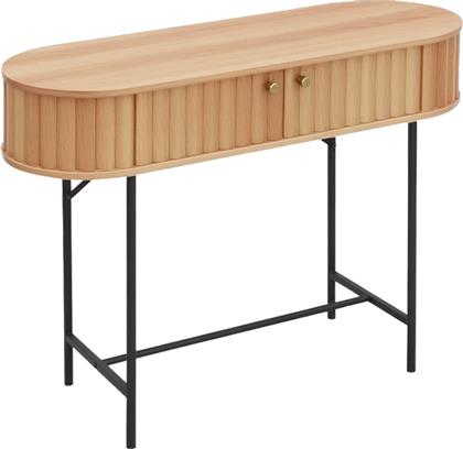 ΚΟΝΣΟΛΑ ZEPLEN PAKOWORLD MDF-ΜΕΤΑΛΛΟ ΣΕ OAK ΑΠΟΧΡΩΣΗ 100X35X75ΕΚ - - 260-000035 PAKO WORLD