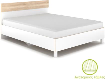 ΚΡΕΒΑΤΙ AWELL PAKOWORLD SONOMA-ΛΕΥΚΟ 160X200ΕΚ - - 173-000004 PAKO WORLD