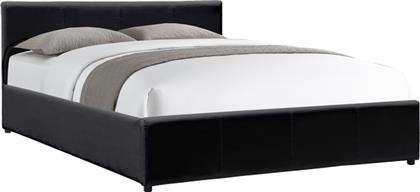 ΚΡΕΒΑΤΙ DELLIA PAKOWORLD ΜΕ ΑΠΟΘΗΚΕΥΤΙΚΟ ΧΩΡΟ PU ΜΑΥΡΟ 120X200ΕΚ - - 388-000001 PAKO WORLD