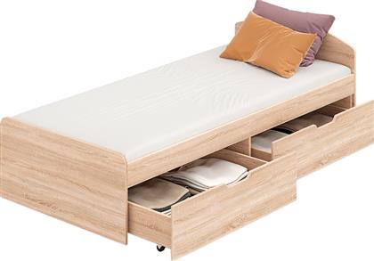 ΚΡΕΒΑΤΙ REGAN PAKOWORLD ΜΕ ΣΥΡΤΑΡΙΑ ΣΕ OAK ΑΠΟΧΡΩΣΗ 90X200ΕΚ - - 184-000117 PAKO WORLD