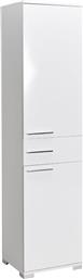 ΝΤΟΥΛΑΠΑ CHAD PAKOWORLD ΜΕ ΣΥΡΤΑΡΙΑ ΛΕΥΚΟ GLOSS 45X40X188ΕΚ - - 039-000169 PAKO WORLD