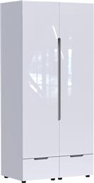 ΝΤΟΥΛΑΠΑ ΔΙΦΥΛΛΗ AFINA PAKOWORLD MDF ΣΕ ΛΕΥΚΗ GLOSSY ΑΠΟΧΡΩΣΗ 100X57X213ΕΚ - - 361-000017 PAKO WORLD