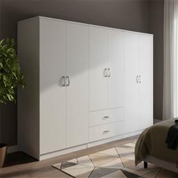 ΝΤΟΥΛΑΠΑ ΕΞΑΦΥΛΛΗ LEGO I PAKOWORLD ΛΕΥΚΗ 240X42X180ΕΚ - - 383-000181 PAKO WORLD