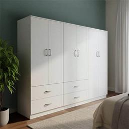 ΝΤΟΥΛΑΠΑ ΕΞΑΦΥΛΛΗ LEGO PAKOWORLD ΛΕΥΚΗ 200,5X42X180ΕΚ - - 383-000184 PAKO WORLD