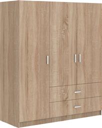 ΝΤΟΥΛΑΠΑ ΤΡΙΦΥΛΛΗ ROYAL PAKOWORLD ΜΕ ΣΥΡΤΑΡΙΑ SONOMA 150X58X177ΕΚ - - 361-000116 PAKO WORLD