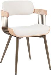 ΠΟΛΥΘΡΟΝΑ CAMEO PAKOWORLD ΜΕΤΑΛΛΟ ΜΠΡΟΝΖΕ-WHITE-WASH ΞΥΛΟ-ΜΠΕΖ ΥΦΑΣΜΑ 53X49.5X75.5ΕΚ (ΣΕΤ 2 ΤΕΜΑΧΙΑ) - - 332-000027 PAKO WORLD