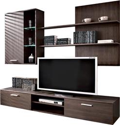 ΣΥΝΘΕΤΟ ΣΑΛΟΝΙΟΥ SALOME PAKOWORLD LED WENGE 200X41X190ΕΚ - - 192-000003 PAKO WORLD