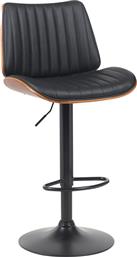 ΣΚΑΜΠΟ ΜΠΑΡ AMANI PAKOWORLD ΜΑΥΡΟ PU-ΜΑΥΡΗ ΒΑΣΗ 50.5X54X87.5-107.5ΕΚ (ΣΕΤ 2 ΤΕΜΑΧΙΑ) - - 332-000020 PAKO WORLD