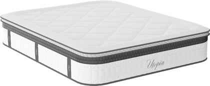 ΣΤΡΩΜΑ UTOPIA PAKOWORLD POCKET SPRING ΜΕ ΑΝΩΣΤΡΩΜΑ 30-32CM 150X200ΕΚ - - 100-000007 PAKO WORLD