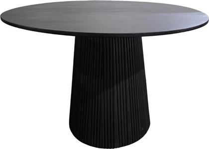 ΤΡΑΠΕΖΙ CANICULE PAKOWORLD ΜΑΣΙΦ ΞΥΛΟ ΑΚΑΚΙΑΣ ΣΕ ΜΑΥΡΗ ΑΠΟΧΡΩΣΗ Φ120X75ΕΚ - - 379-000037 PAKO WORLD