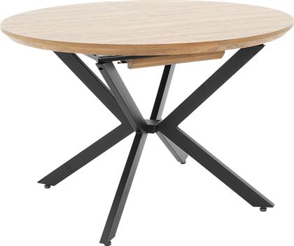 TΡΑΠΕΖΙ LYDIA PAKOWORLD MDF ΕΠΕΚΤΕΙΝΟΜΕΝΟ ΚΑΡΥΔΙ-ΜΑΥΡΟ 120-160X120X79ΕΚ - - 235-000004 PAKO WORLD
