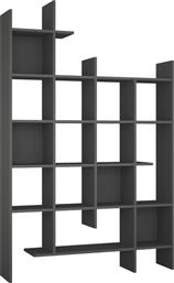ΒΙΒΛΙΟΘΗΚΗ MANCO PAKOWORLD ΣΕ ΑΝΘΡΑΚΙ ΑΠΟΧΡΩΣΗ 122X25.5X188ΕΚ - - 119-001252 PAKO WORLD
