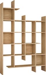 ΒΙΒΛΙΟΘΗΚΗ MANCO PAKOWORLD ΣΕ OAK ΑΠΟΧΡΩΣΗ 122X25.5X188ΕΚ - - 119-001253 PAKO WORLD