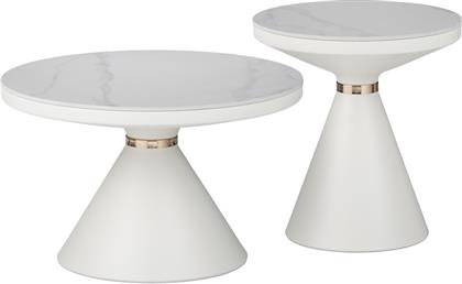 ΒΟΗΘΗΤΙΚΑ ΤΡΑΠΕΖΙΑ COOZLIN INART SINTERED STONE ΣΕ ΑΠΟΧΡΩΣΗ ΛΕΥΚΟ ΜΑΡΜΑΡΟΥ ΜΕ ΛΕΥΚΟ-ΧΡΥΣΟ ΜΕΤΑΛΛΟ - - 029-000320 PAKO WORLD