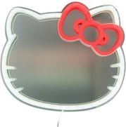 : HELLO KITTY WALL MOUNTABLE LED NEON MIRROR PALADONE