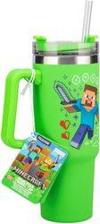 : MINECRAFT - GREEN 900ML MULTIWAY TRAVEL CUP STRAW (PP14600MCF) PALADONE από το e-SHOP