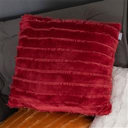 ΔΙΑΚΟΣΜΗΤΙΚΗ ΜΑΞΙΛΑΡΟΘΗΚΗ FLEECE (50X50) GWEN RED PALAMAIKI