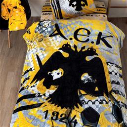 ΚΟΥΒΕΡΤΑ FLEECE ΜΟΝΗ (160X220) AEK DG PALAMAIKI