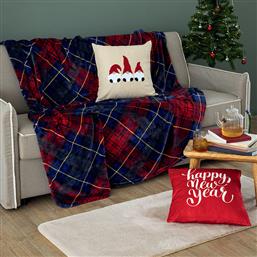 ΚΟΥΒΕΡΤΑ FLEECE ΜΟΝΗ 160X220 CLAUS (160X220) PALAMAIKI
