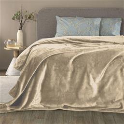 ΚΟΥΒΕΡΤΑ FLEECE ΜΟΝΗ 160X220 LUCY FOG (160X220) PALAMAIKI