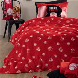 ΚΟΥΒΕΡΤΑ FLEECE ΜΟΝΗ 160X220 OLYMPIACOS BL (160X220) PALAMAIKI