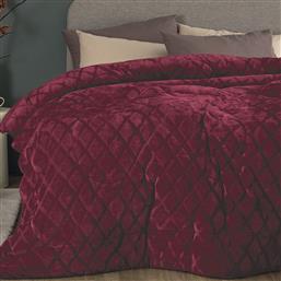 ΚΟΥΒΕΡΤΟΠΑΠΛΩΜΑ ΥΠΕΡΔΙΠΛΟ (220X240) NADINE/5 BORDO PALAMAIKI