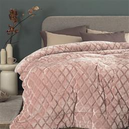 ΚΟΥΒΕΡΤΟΠΑΠΛΩΜΑ ΜΟΝΟ 160X240 NADINE/5 PINK (160X240) PALAMAIKI