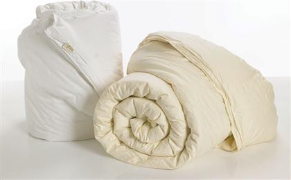 ΠΑΠΛΩΜΑ ΛΕΥΚΟ ΜΟΝΟ 160X240 WHITE COMFORT PURA QUILT CREME (160X240) PALAMAIKI