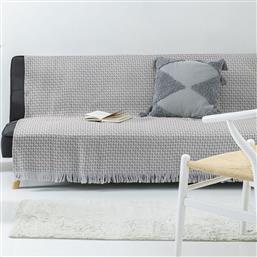 ΡΙΧΤΑΡΙ ΚΑΝΑΠΕ ΤΕΤΡΑΘΕΣΙΟΥ (180X320) LABI GREY PALAMAIKI