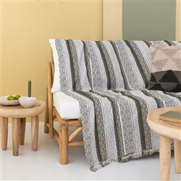 ΡΙΧΤΑΡΙ ΚΑΝΑΠΕ ΤΕΤΡΑΘΕΣΙΟΥ (180X320) NAMBI GREY PALAMAIKI