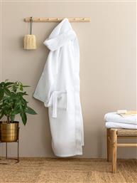 ΜΠΟΥΡΝΟYΖΙ HOME BATH COLLECTION AELIA ΛΕΥΚΟ (L-XL) PALAMAIKI