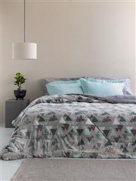 ΚΟΥΒΕΡΤΑ ΥΠΕΡΔΙΠΛΗ HOME BLAKE GREY (220 X 240 CM) PALAMAIKI