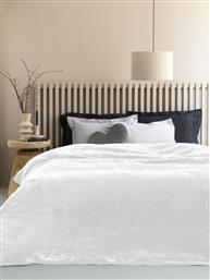 ΚΟΥΒΕΡΤΑ ΥΠΕΡΔΙΠΛΗ HOME FANI OFFWHITE (220X240CM) PALAMAIKI