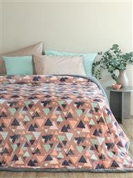 ΚΟΥΒΕΡΤΑ ΜΟΝΗ HOME BLAKE PINK 160X220CM PALAMAIKI